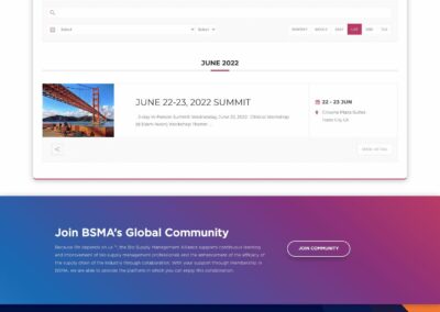 BSMA Calendar webwow